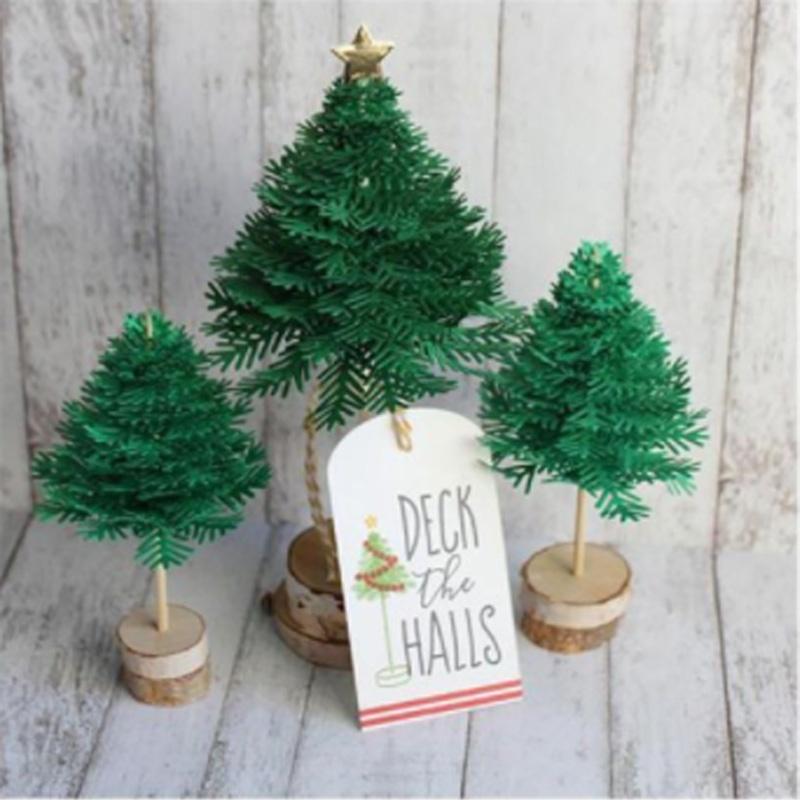 Christmas Tree Metal Die Cutting Dies Scrapbooking Embossing Folder Suit for Cutting Machine Diy Pap