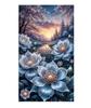 5D Diy Diamond Painting Full Square Round Wild Forest Beautiful Flowers Picture Of Rhinestone Embroidery Living Room Decor