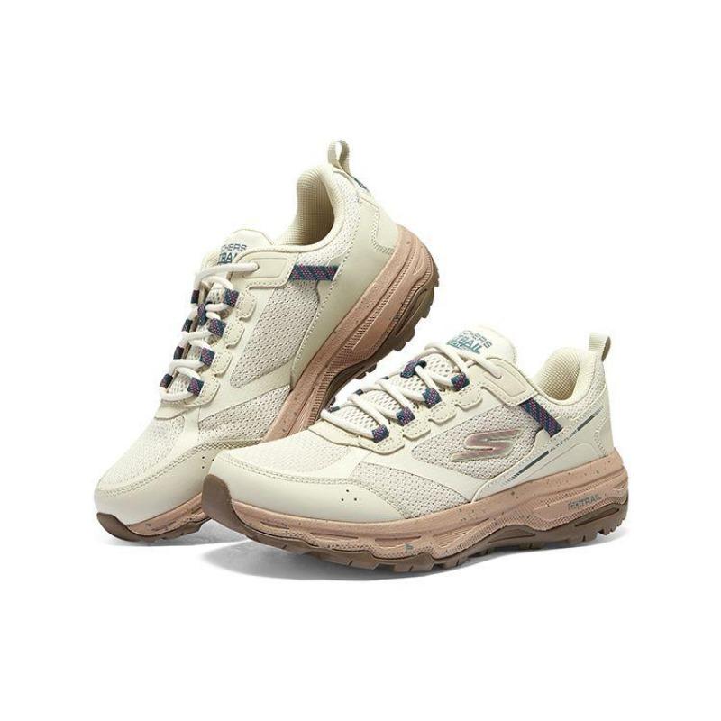 Skechers GO RUN TRAIL ALTITUDE Women Cushioned Balanced Light Low Top Running Shoes Natural 128221C-NAT