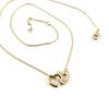[L1850] - 'Love' Gold-Plated Necklace