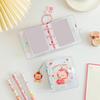 Photocard Holder Practical Portable 20 Pockets Photocard Binder Loose Leaf Cartoon Mini Photo Album Photo Card Holder Birthday Gift