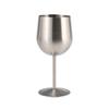 Dulton Wine Glass Stainless Steel Expressive Wine Glass That Is Not Bound by Time or Place Height 180mm 350ml 74mm Capacity M-0519ST