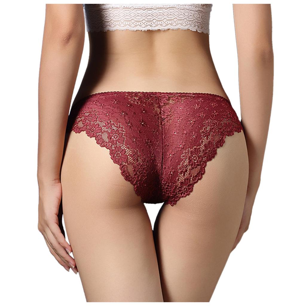 Женские сексуальные тюлевые кружевные трусики с низкой талией, нижнее белье