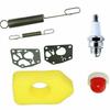 One Set Lawn Mower Service Kit 698369 Air Filter Suitable for Briggs & Stratton Classic and Sprint Engines