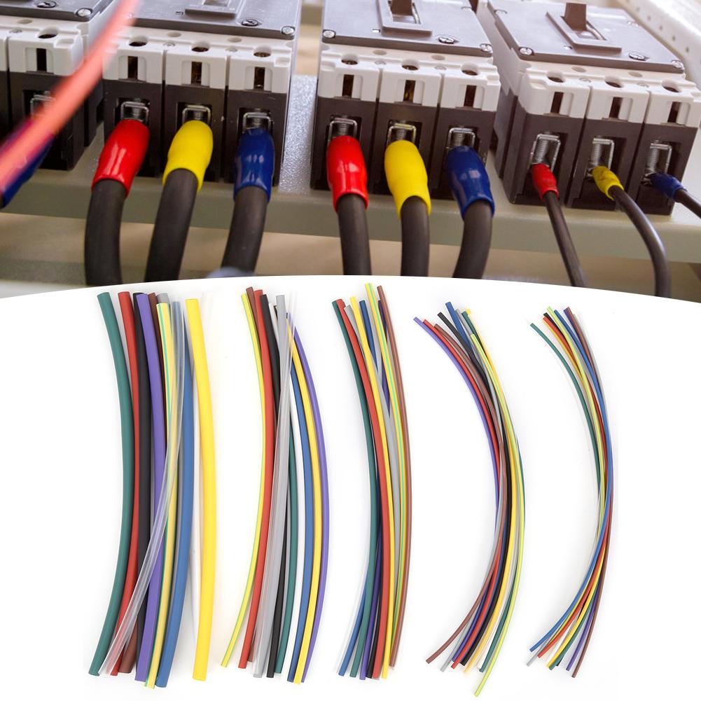 55pcs Heat Shrink Tubing Kit Heat Shrink Tube Wire Wrap Cable Sleeves Shrinkable Tube