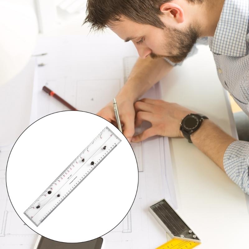 45см Морская параллельная линейка для навигационной прокладки, нанесения на карту, точная параллельная линейка с четкой шкалой