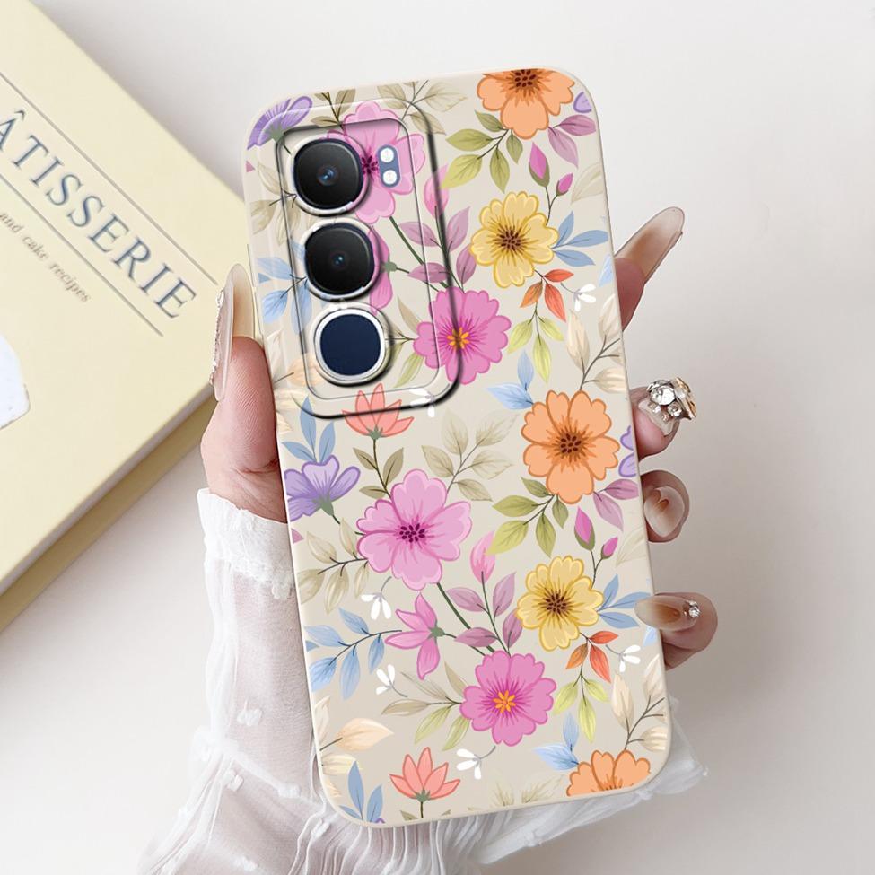 Для Vivo Y19 1915 Чехол Y19S V2419 Роскошный Модный Милый Мультяшный Девочка Ударопрочный Силиконовый Задний Чехол Для Vivo Y19s Чехол Для Телефона Funda