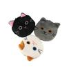 Animal Mini Cat Handbag Korean Style Cartoon Change Pouch Cat Plush Coin Purse Birthday Gift