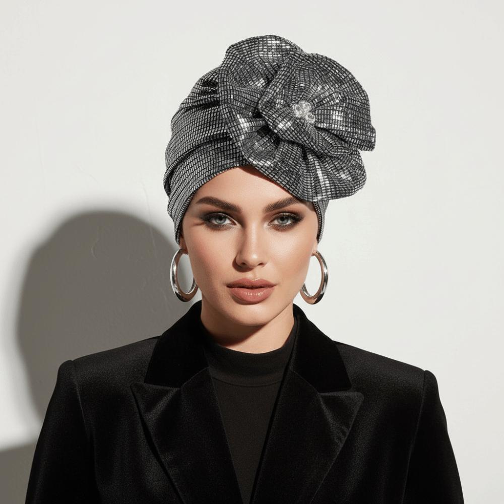 Simple Style Hijabs Wuman Hat Charm Trendy Headgear Fashion Women's Cap Women