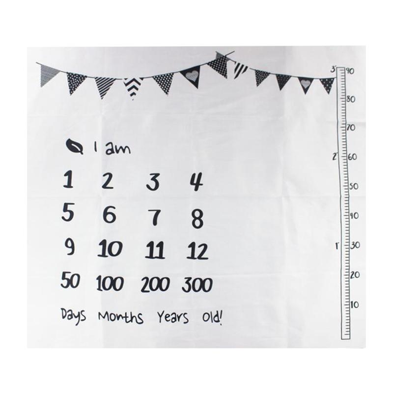 Горячий! Ткань для детской фотографии, одеяло для ежемесячного роста, реквизит для фотосъемки, фон