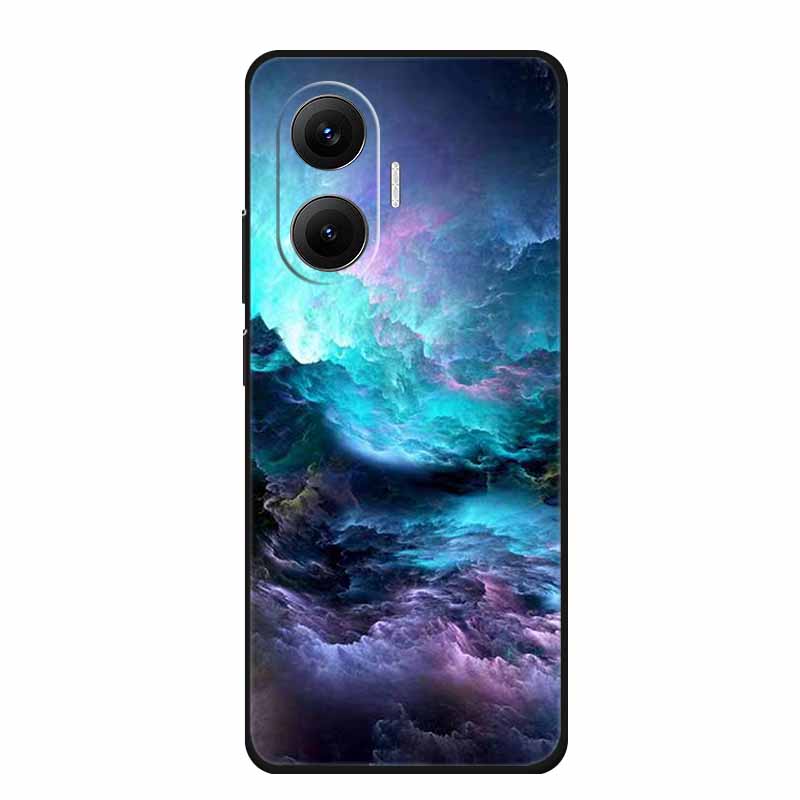 Phone Case For Redmi Turbo 4 Pro 5G Back Cover Case Black Silicone Soft Funda Para For Xiaomi Redmi Turbo 4 Pro Case Coque Shell