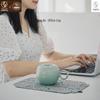 Керамическая кружка Edenus в форме яблока с крышкой