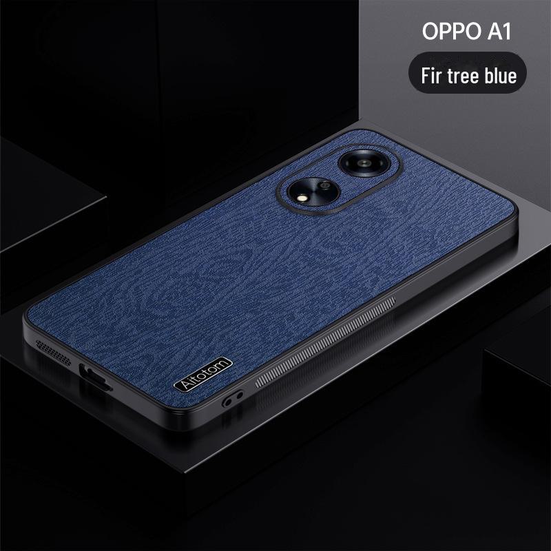 Совместимый чехол OPPO A1 Honeycomb Mesh Soft Case - A56s/A58x Bark Pattern 5G Защитный чехол
