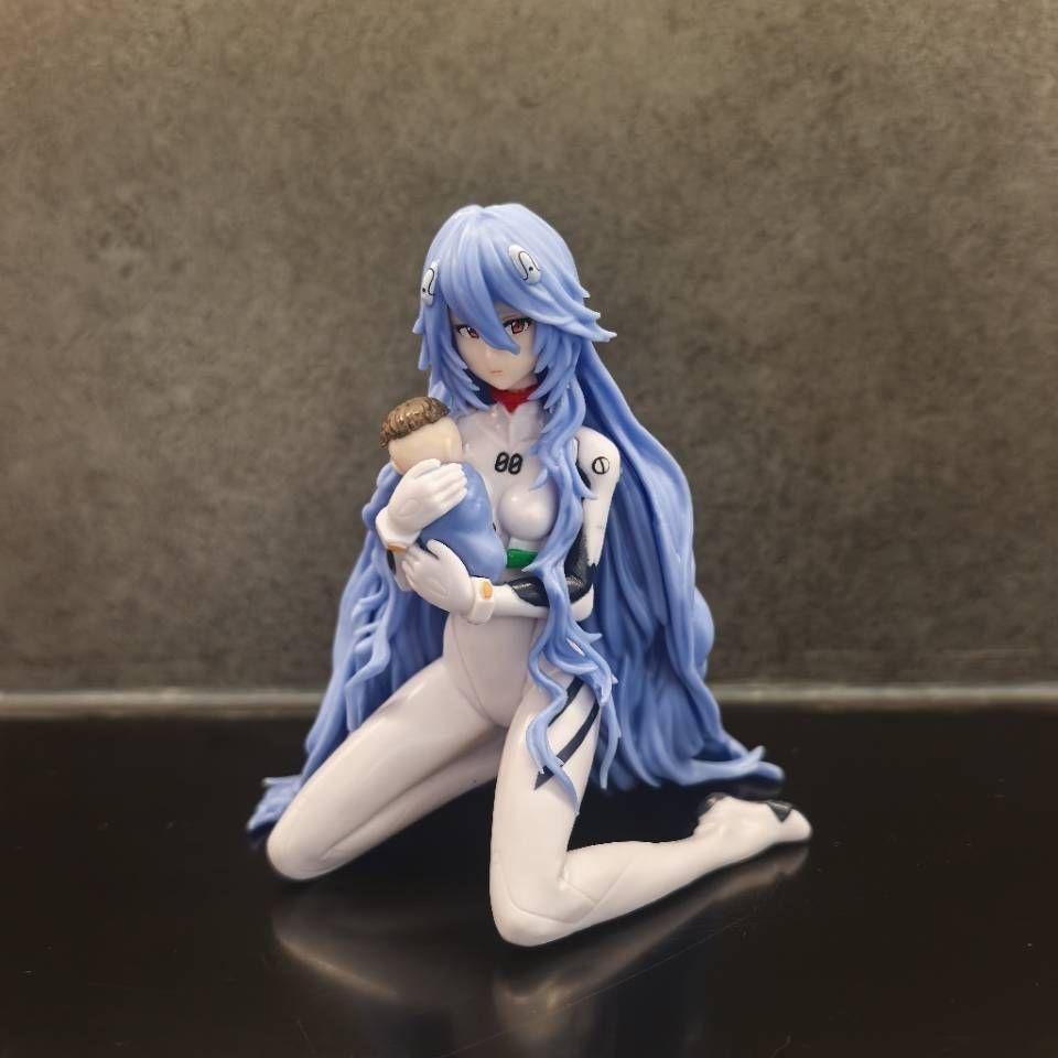 NEON GENESIS EVANGELION Аниме Фигурка Аянами Рей с длинными волосами Ver Фигурка Коллекционная модель игрушки