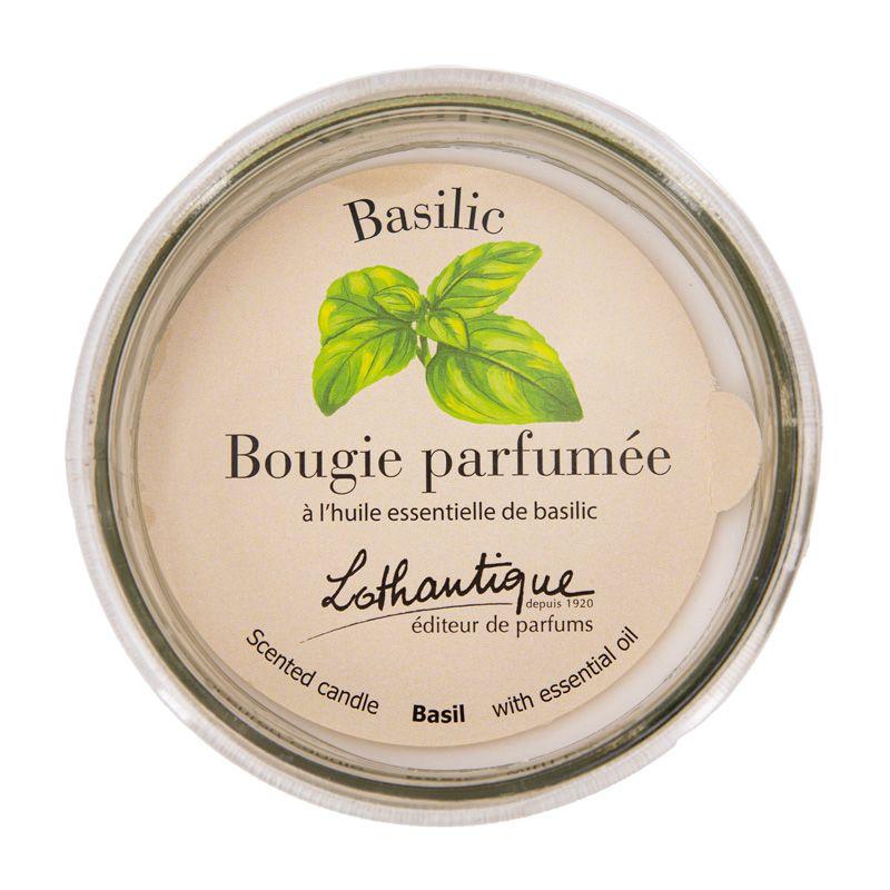 Scented Candle with Basil Essential Oil 700g LOTHANTIQUE