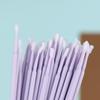 200Pcs Eyelash Cleaning Brush Lash Extension Micro Cotton Swab Eyelashes Microbrush Beauty Makeup Clean Remover Tools