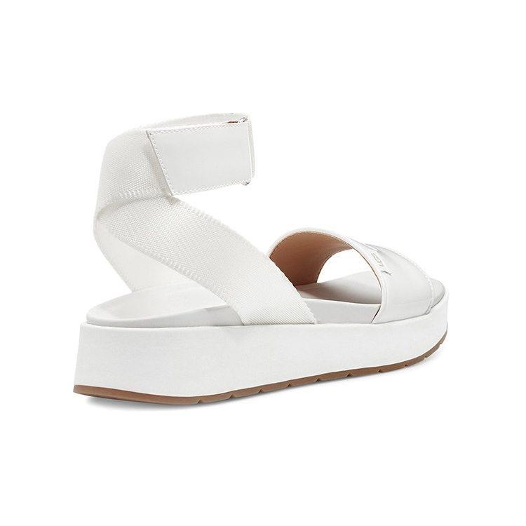 UGG Стильная женская сандалия белая 1107898-WHT
