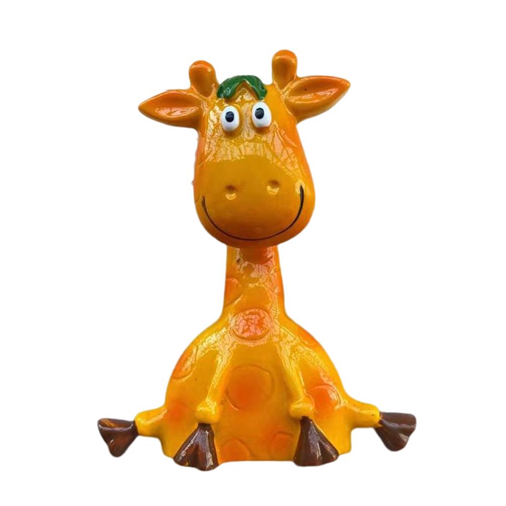 New Cartoon Cute Hand-Painted Animal Personality Creative Resin Design Refrigerator Stickers Kitchen Sticky Notes Decoration