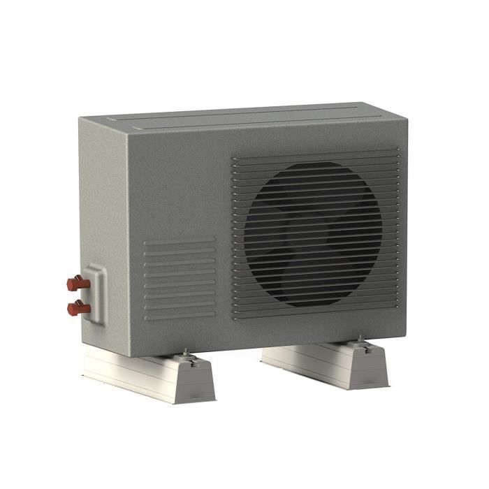 Support De Base Pour Climatiseur 100 Kg Longueur Des Bras De 450 Mm 2 Pièces Maclean