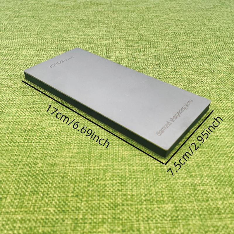 Double Side Diamond Sharpening Stone Knife Sharpener Grit 180-2000# Grindstone Diamond Tools Fine Grinding Whetstone 170*75MM