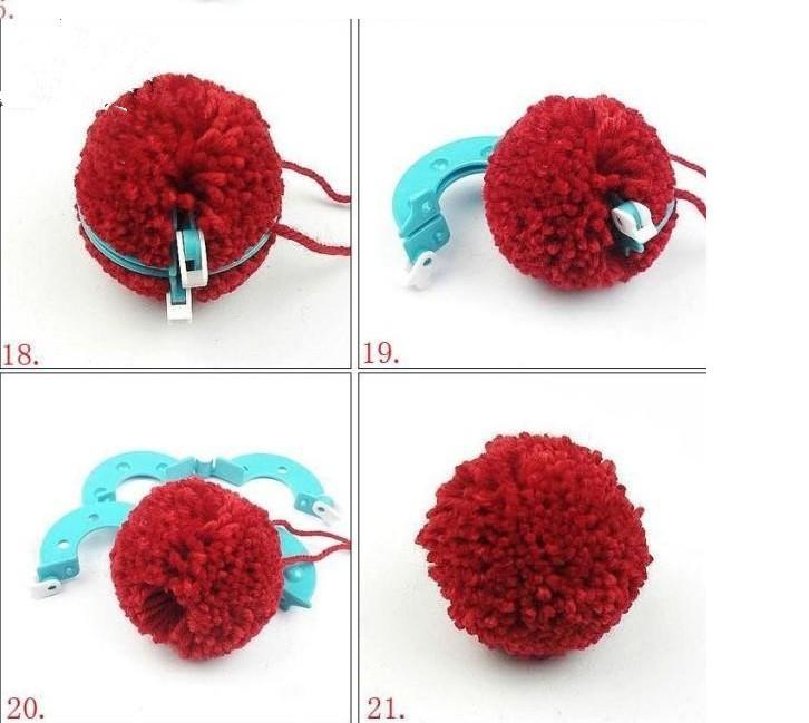 Wool Knitting Tool Pompom Knitting Device Pompom Ball Device Wool Making Device Hairball Device/ball Making Carton