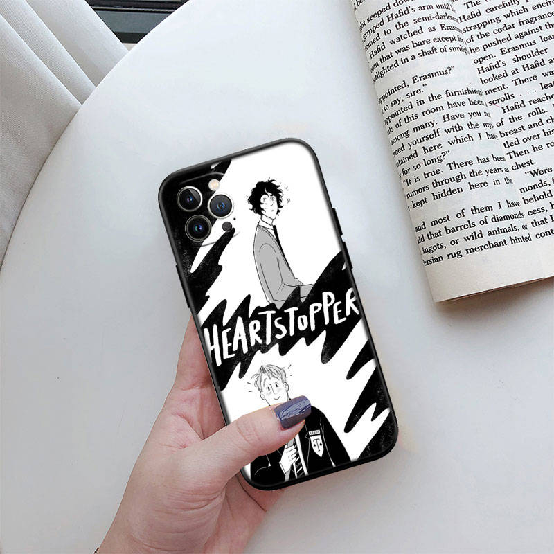 Чехол для телефона ED23 Heartstopper для iPhone 6 6s 7 8 11 12 13 14 15 XS Pro Max XR X SE Samsung S20 S21 S22 S23 S24 FE Ultra Plus Lite S21S A55