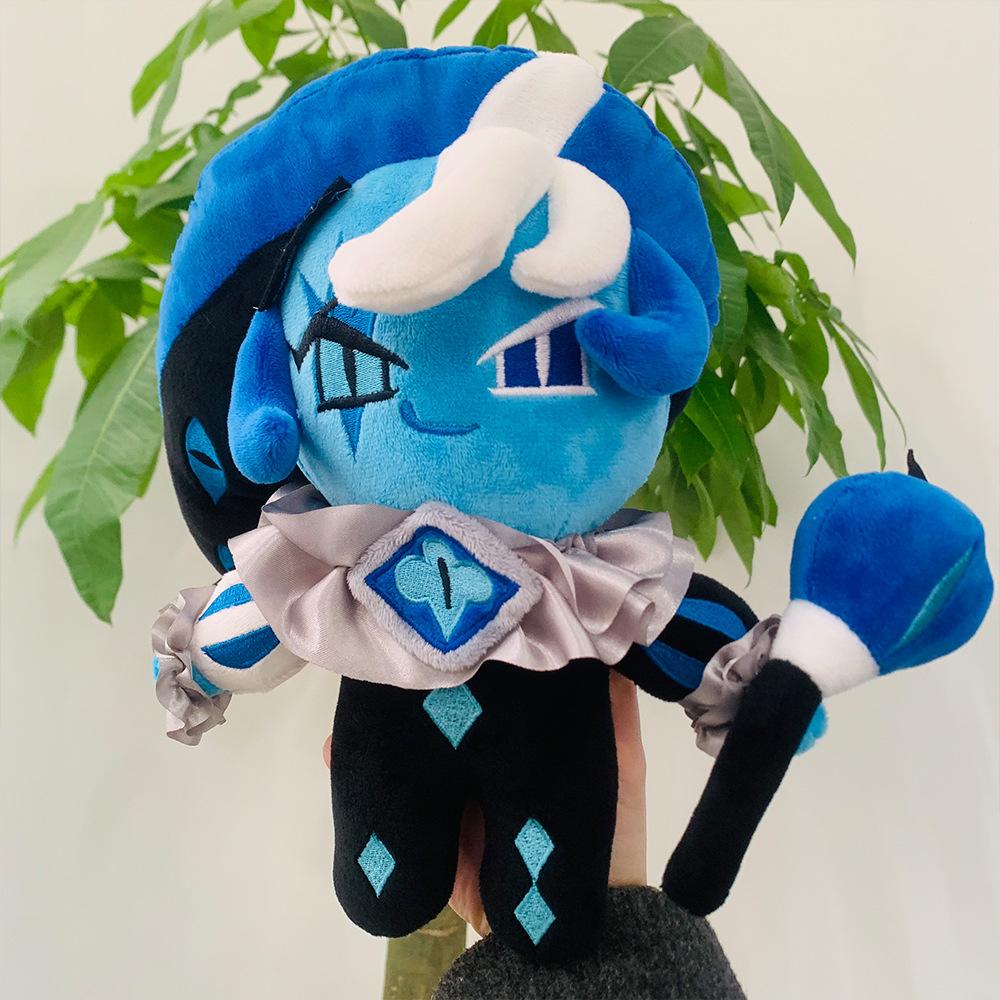 Cookierun Shadow Milk Cookie Plush Toy, Soft Stuffed Animal Doll, Cute Collectible Pillow, Gift