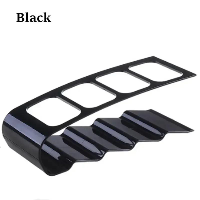 Бытовое Портативное Хранение Креативный Четырехсекционный Контроль Удобная Подставка Стойка для Хранения Пластиковая Настольная Стойка Аксессуары