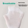 Briars Disposable Socks for Men [Pure Cotton 10A Antibacterial] Summer Short Socks, Odor-Resistant, Large Size Mesh Socks, Mixed Colors, 5 Pairs Pack