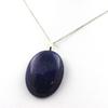 Stones and Minerals. Lapis Lazuli Necklace. 76.23 Ct. Oval Shape..