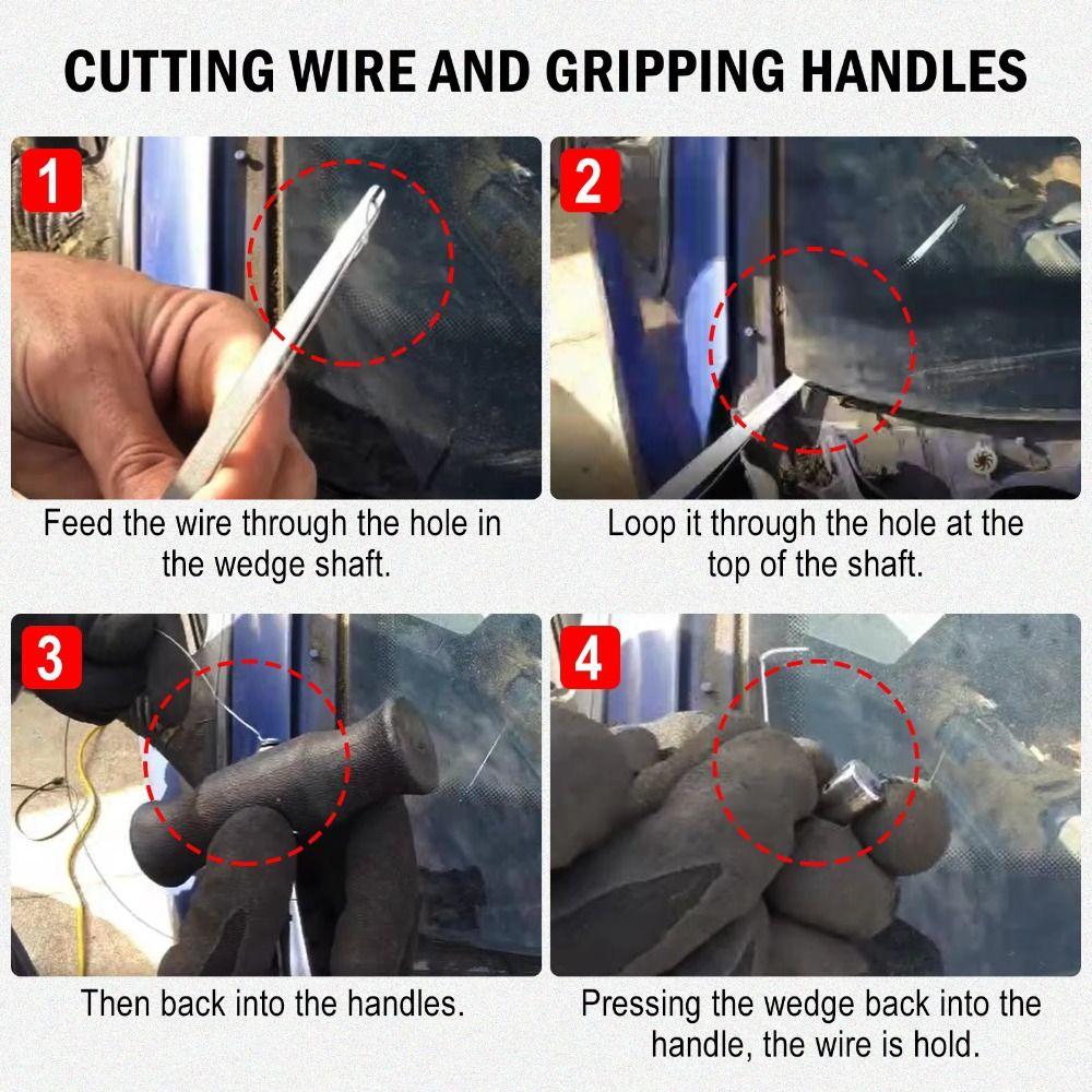 Heavy Duty Windshield Remover Zinc Zinc Alloy Steel Glass Removal Tool Windshield Replacement