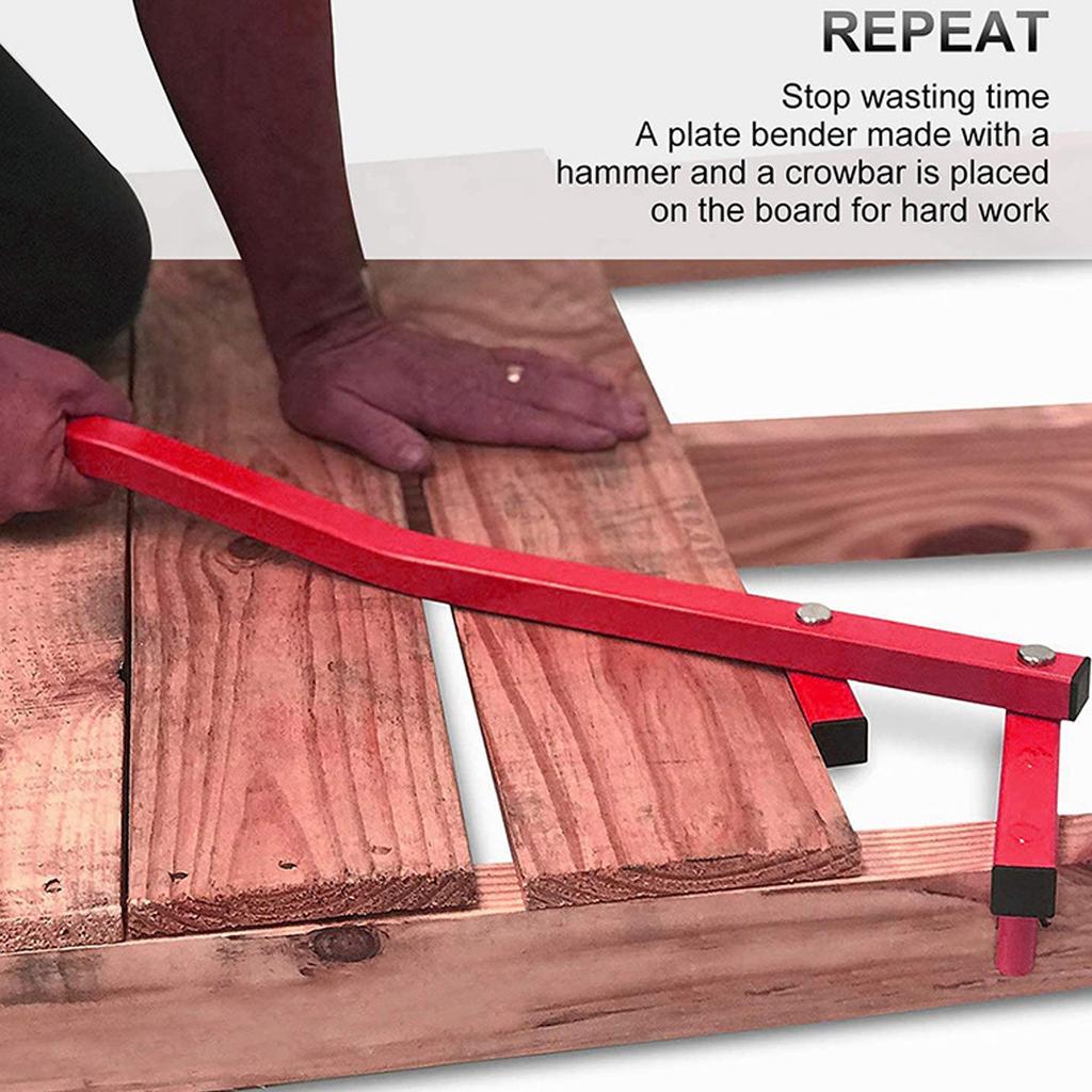 Инструмент для выравнивания настила, многоугловой, из легированной стали с красным покрытием, гибочный станок для палубных досок для деревообработки, инструмент для настила пола