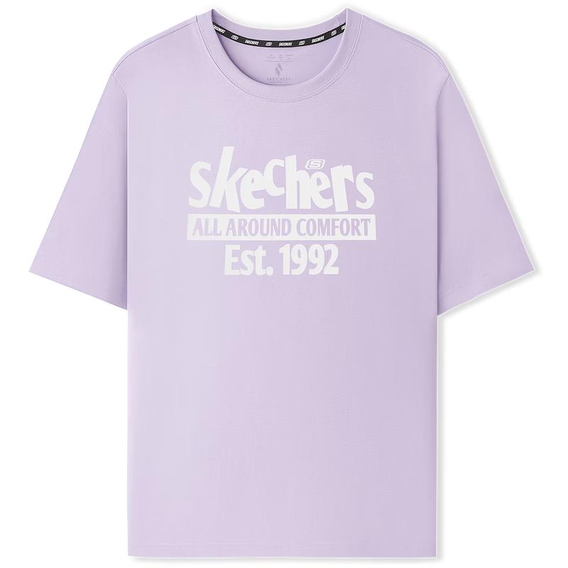 Skechers Унисекс Повседневная футболка с коротким рукавом