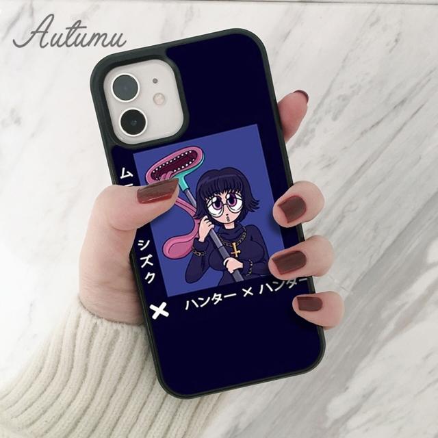 Чехол для телефона Anime Hunter Hunter Shizuku для iPhone 11 12 13 14 Pro Max mini XR XS SE 2020 5 7 8 Plus Samsung S21 S22