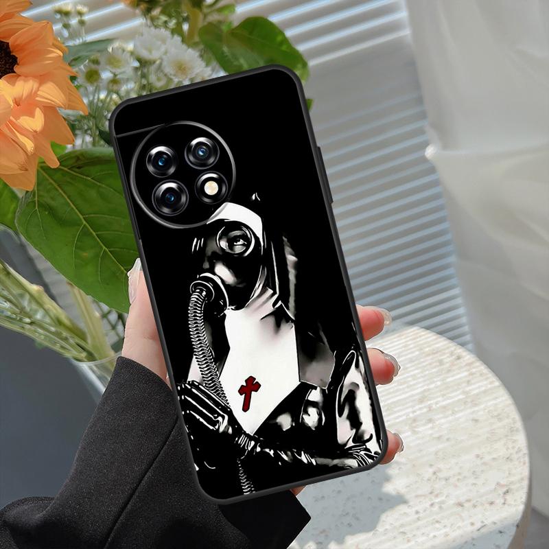 Sister Style Nun Sexy Girl Case For OnePlus Nord 5 CE 2 3 4 Lite N20 N30 OnePlus 13T 13R 15 13 12 11 10 10T 8T 15R Cover