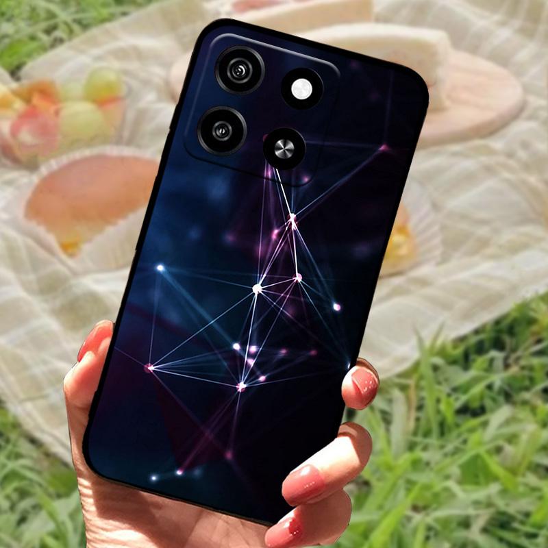 Чехол для ZTE Blade A55 Мягкий силиконовый ТПУ чехол для телефона Для ZTE Blade A35 Z2453 Ударопрочная задняя крышка A35 A55 Защитный чехол Funda