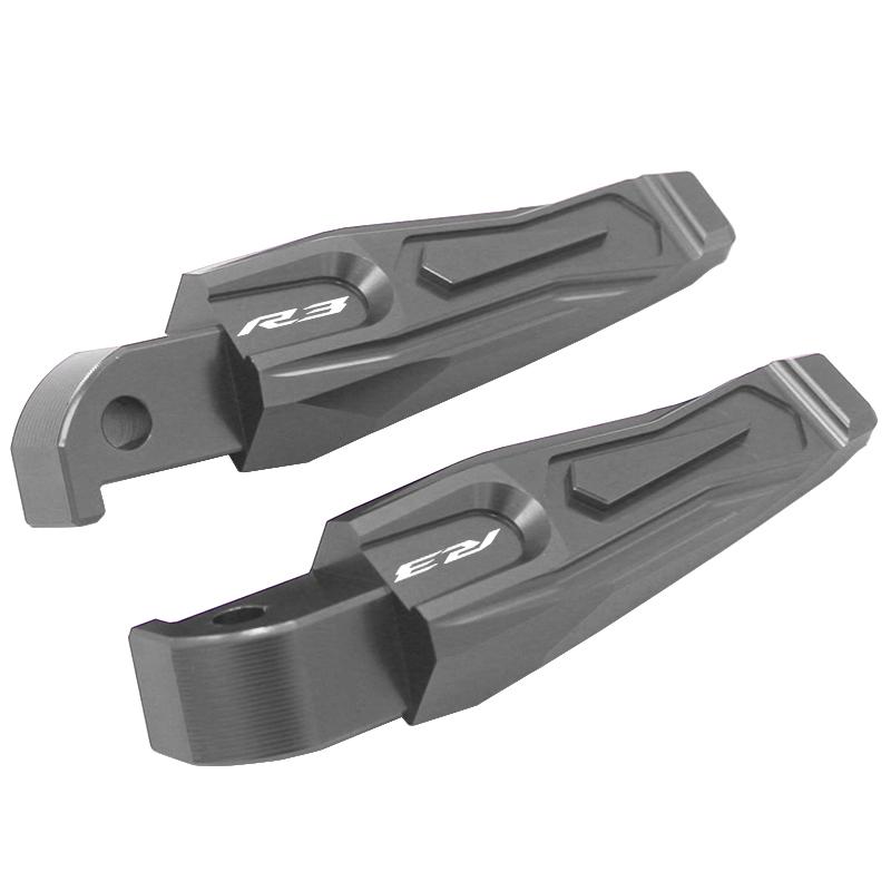 Motorcycle Rear Foot Pegs Passenger Foot Pedal Rests For Yamaha MT03 MT 03 25 MT25 YZF R3 R25 MT-03 MT-25