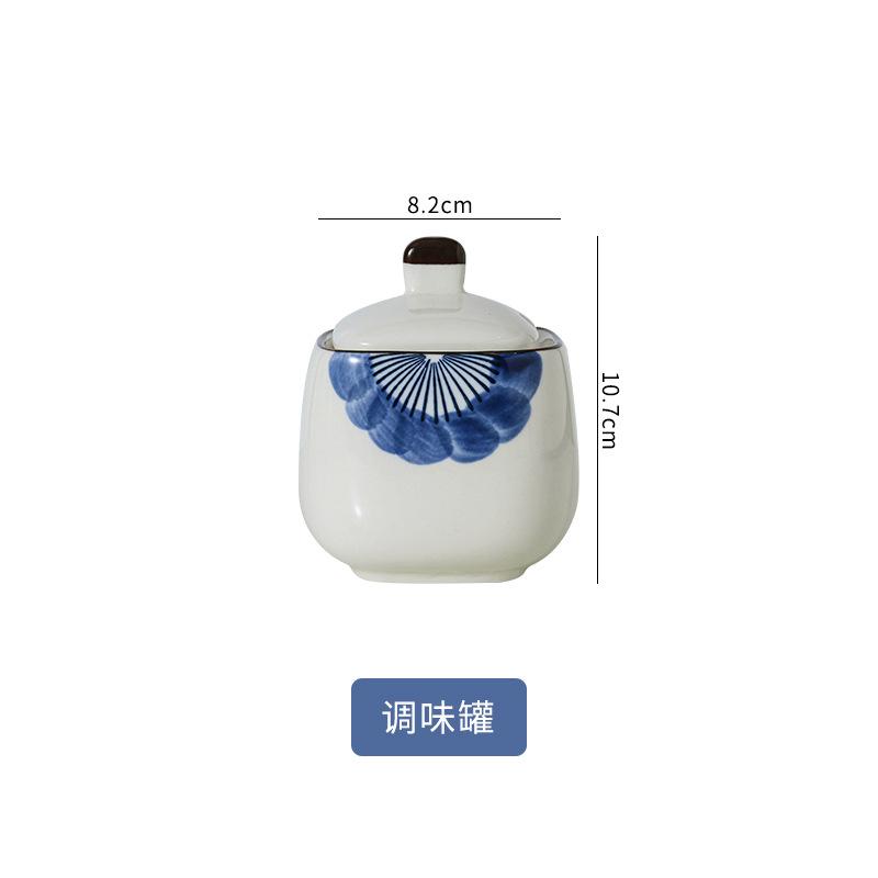 Набор банок для специй Nordic Kitchen, креативная керамическая банка для хранения приправ, влагостойкая, органайзер для соли и перца, домашние инструменты для приправ