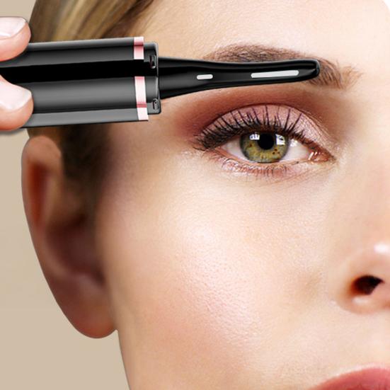 Электрические щипцы для завивки ресниц с подогревом, светодиодный дисплей, 4 температурных режима, зарядка через USB, быстрый нагрев