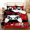 Gamepad Series Bed Three-Piece Quilt Cover 3D Digital Printing Kit Four-Piece Set