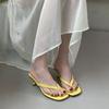 Мода Мода Квадратный Носок Женские 4СМ Каблуки Шлепанцы Слайды Сандалии Летние Повседневные Женские Вьетнамки Дамские Тонкий Каблук Шлепанцы Туфли Лодочки