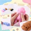 Мягкая Сквиши Бульдог Игрушка для Снятия Стресса Медленно Поднимающаяся Декомпрессионная Сжимаемая Игрушка для Сенсорной Игры и Снижения Тревожности