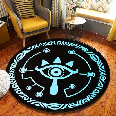 Zelda круглый ковер игровой стул ковер 3D классический мультфильм круглый коврик украшение детской комнаты гостиная спальня детский ковер