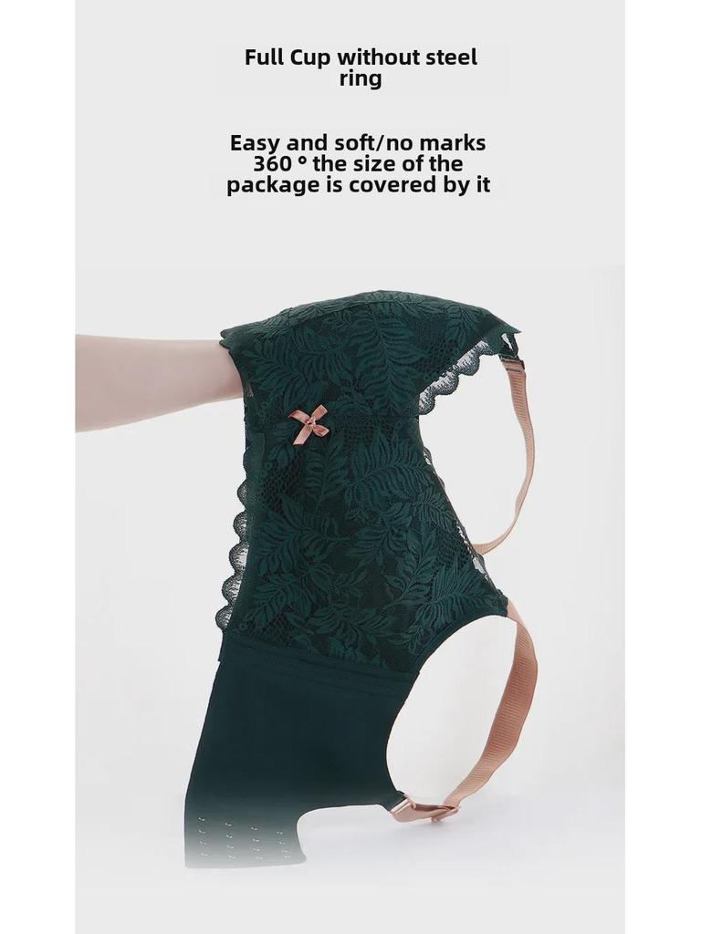 Full-Cup Anti-Sagging Bra for Large Sizes - Summer Comfort and Support
