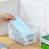 1PC Large Capacity Mask Storage Box Household Desktop Transparent Storage Box Medication And Miscellaneous Transparent Storage