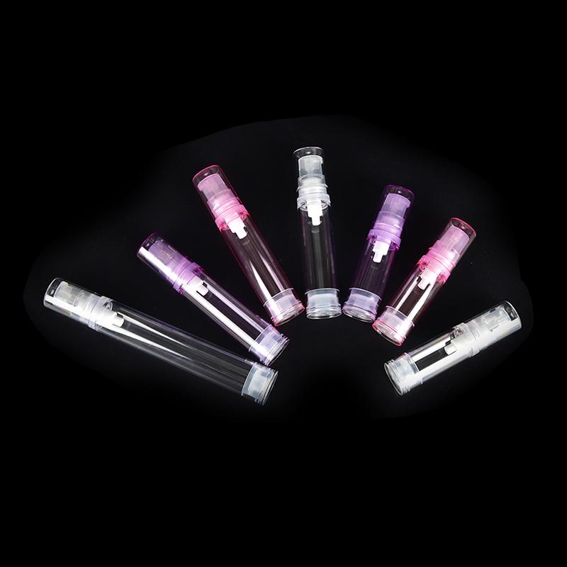 1 шт., 5/10/15 мл, пустые безвоздушные бутылки с насосом, контейнер для косметического лосьона, дорожное использование