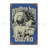 Prudhoe Bay Alaska 1826 Metal Plaque Poster Vintage Custom Rusty Party Designing Tin Sign Poster