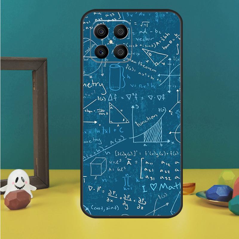 Symbol Math Science Physics Formulas Case For Honor 200 Lite Magic 7 6 5 Pro Honor X9c X9b X9a X8b X8a X8 X9 50 70 90 Lite Cover