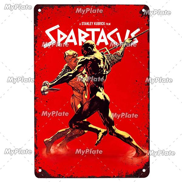 Science Fiction Film Poster Metall Zeichen Vintage Plaque Zinn Zeichen Platte Wand-dekor Für Club Mann Cave Kunst Malerei film
