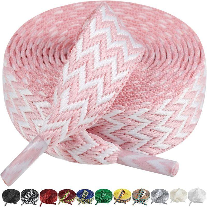 Шнурки для кроссовок шириной 1,5 см, толстые плоские шнурки для баскетбола, тенниса, спортивной обуви, шнурки для обуви в виде волнистой булки